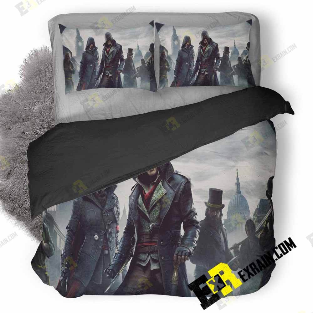 Assassins Creed Syndicate 3D Customized Duvet Cover Bedding Set