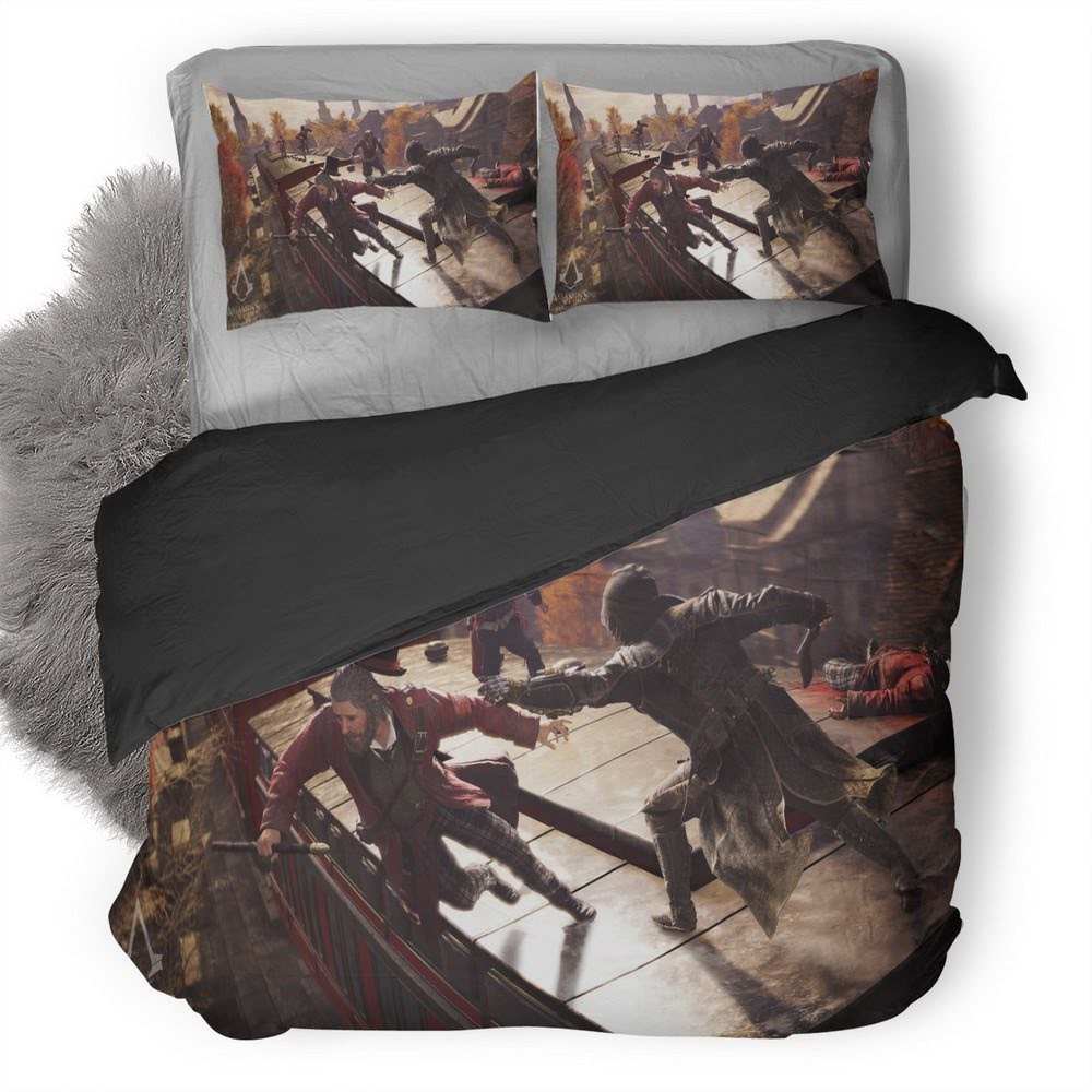Assassin’S Creed Syndicate 3D Customized Duvet Cover Bedding Set