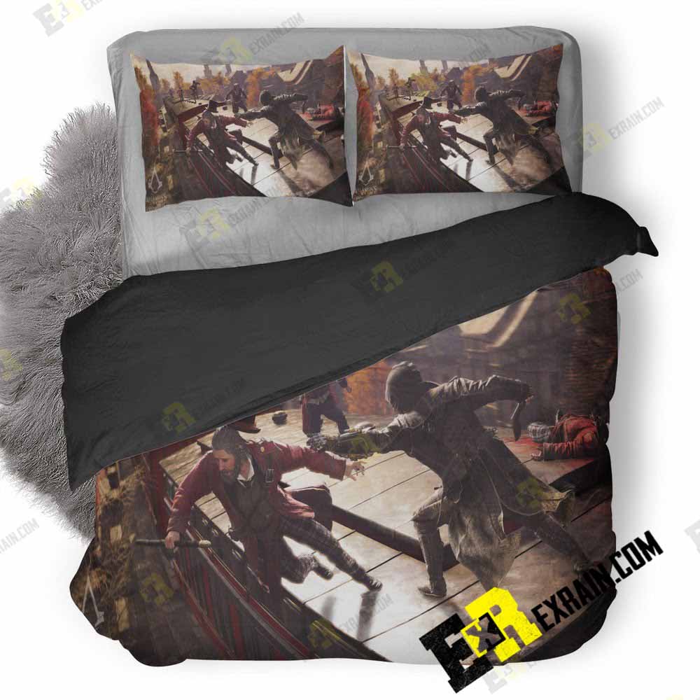 Assassins Creed Syndicate Sd 3D Customized Duvet Cover Bedding Set