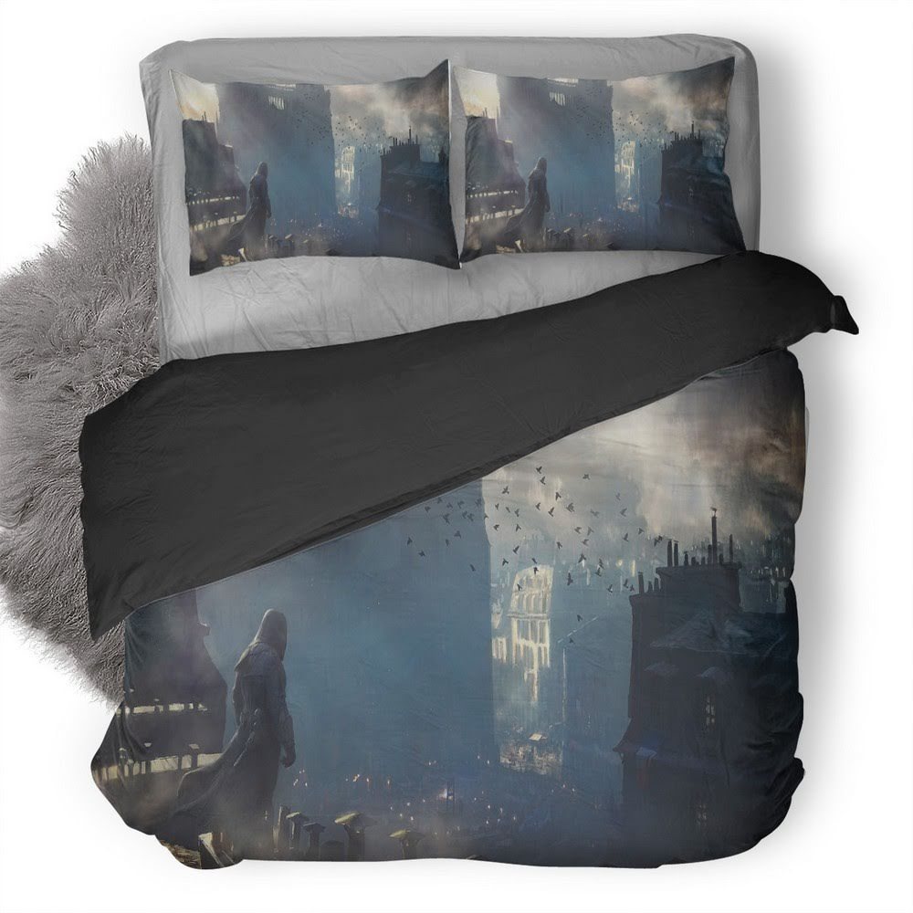 Assassin’S Creed Unity 3D Customized Duvet Cover Bedding Set