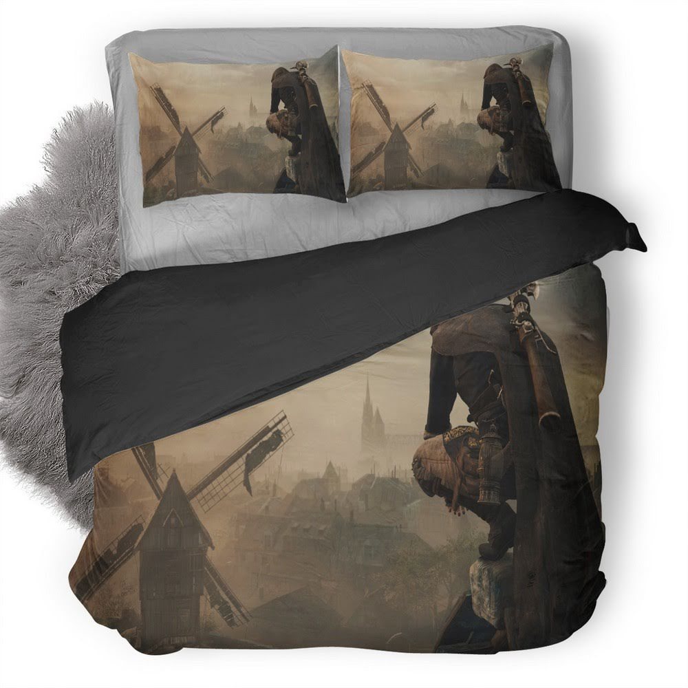 Assassin’S Creed Unity Dead Kings 3D Customized Duvet Cover Bedding Set