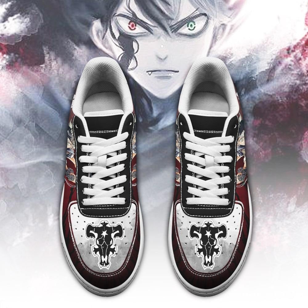 Asta Sneakers Black Bull Knight Black Clover Anime Shoes