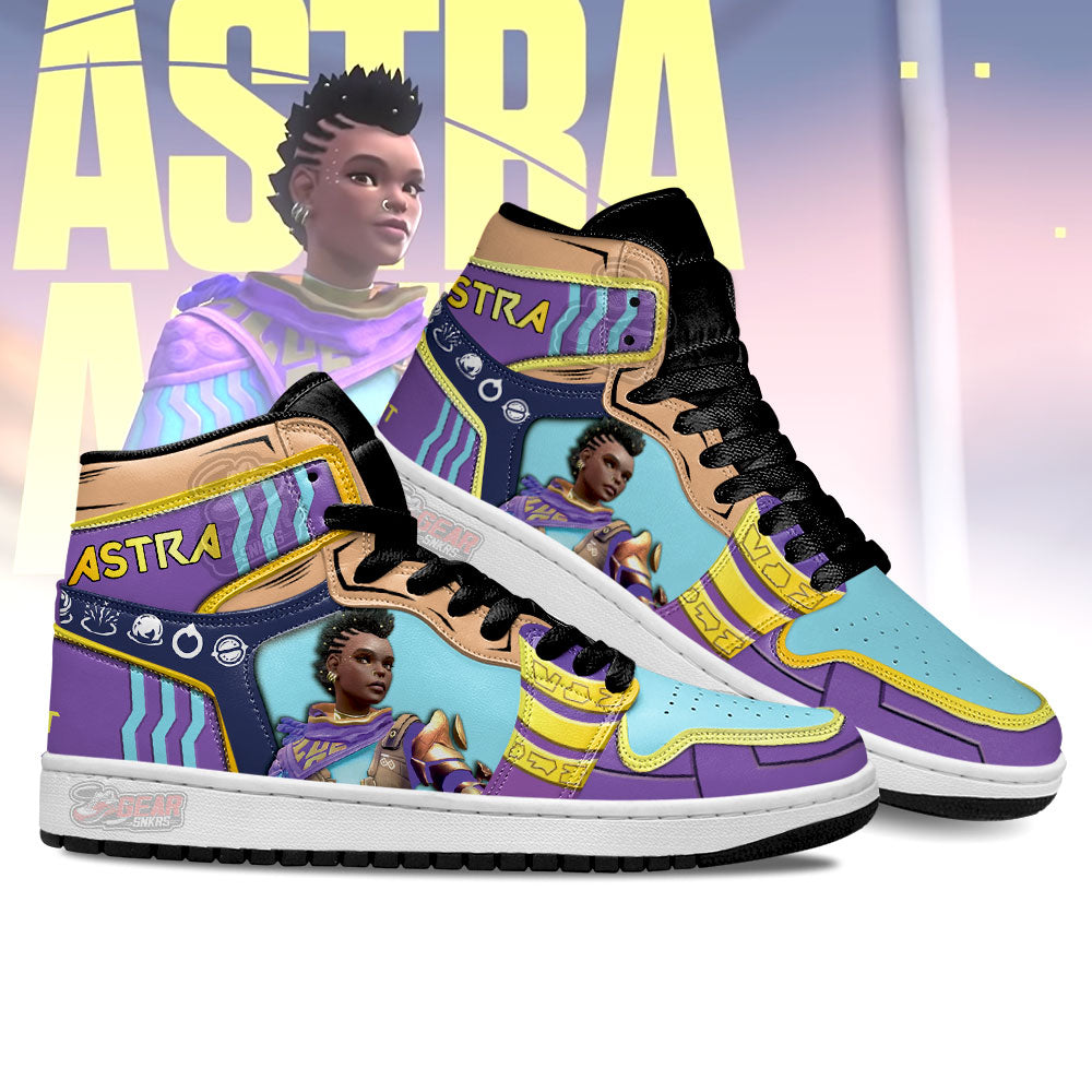 Astra Valorant Agent JD Sneakers Shoes For Fans Sneakers, Air Jordan Hightop