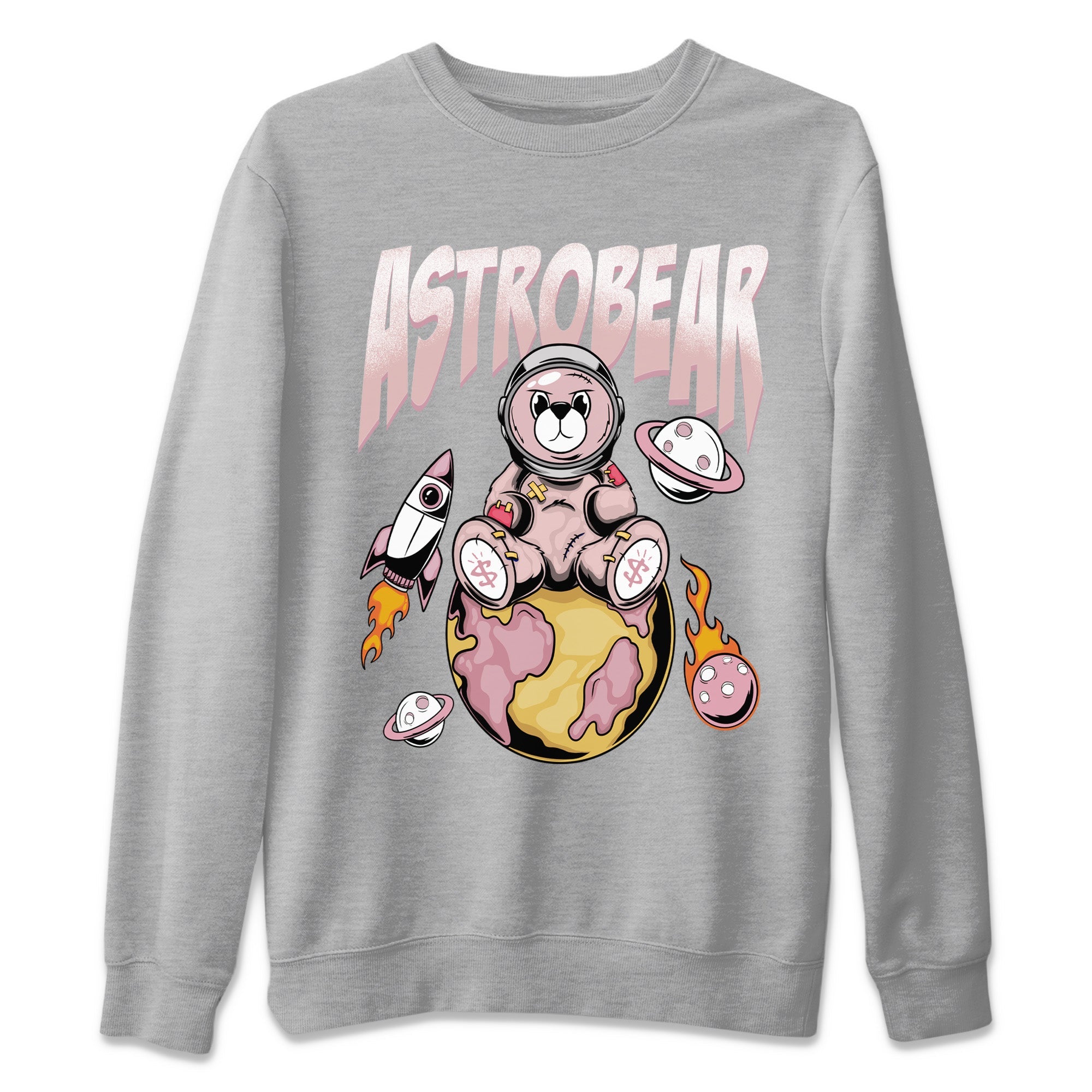 Astrobear Unisex Sweater – Air Jordan 1 Washed Pink, Sneakers Matching Sweater