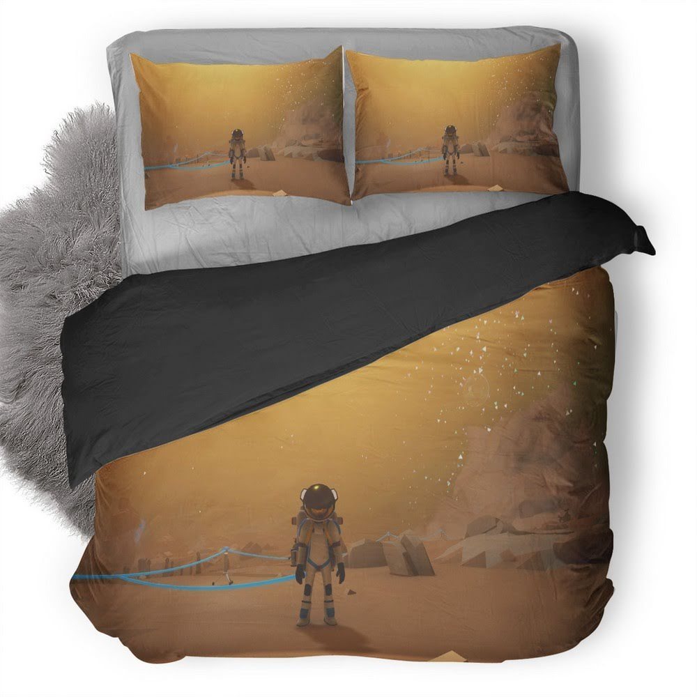 Astroneer 3D Customized Duvet Cover Bedding Set