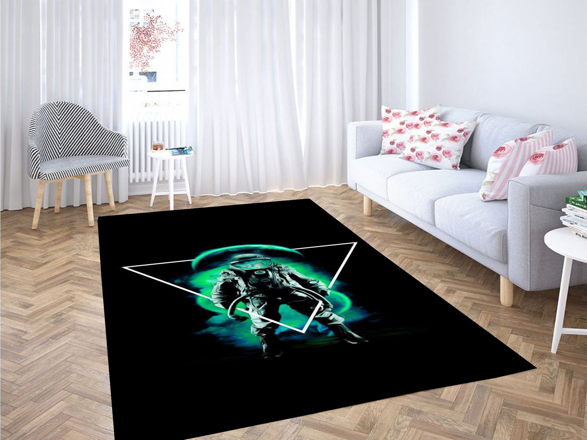 Astrounot Wallpaper Carpet Rectangle Rug