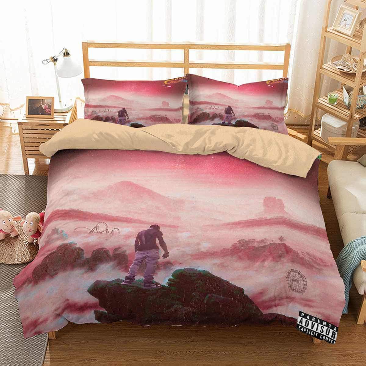 Astroworld 3D Customized Duvet Cover Bedding Set