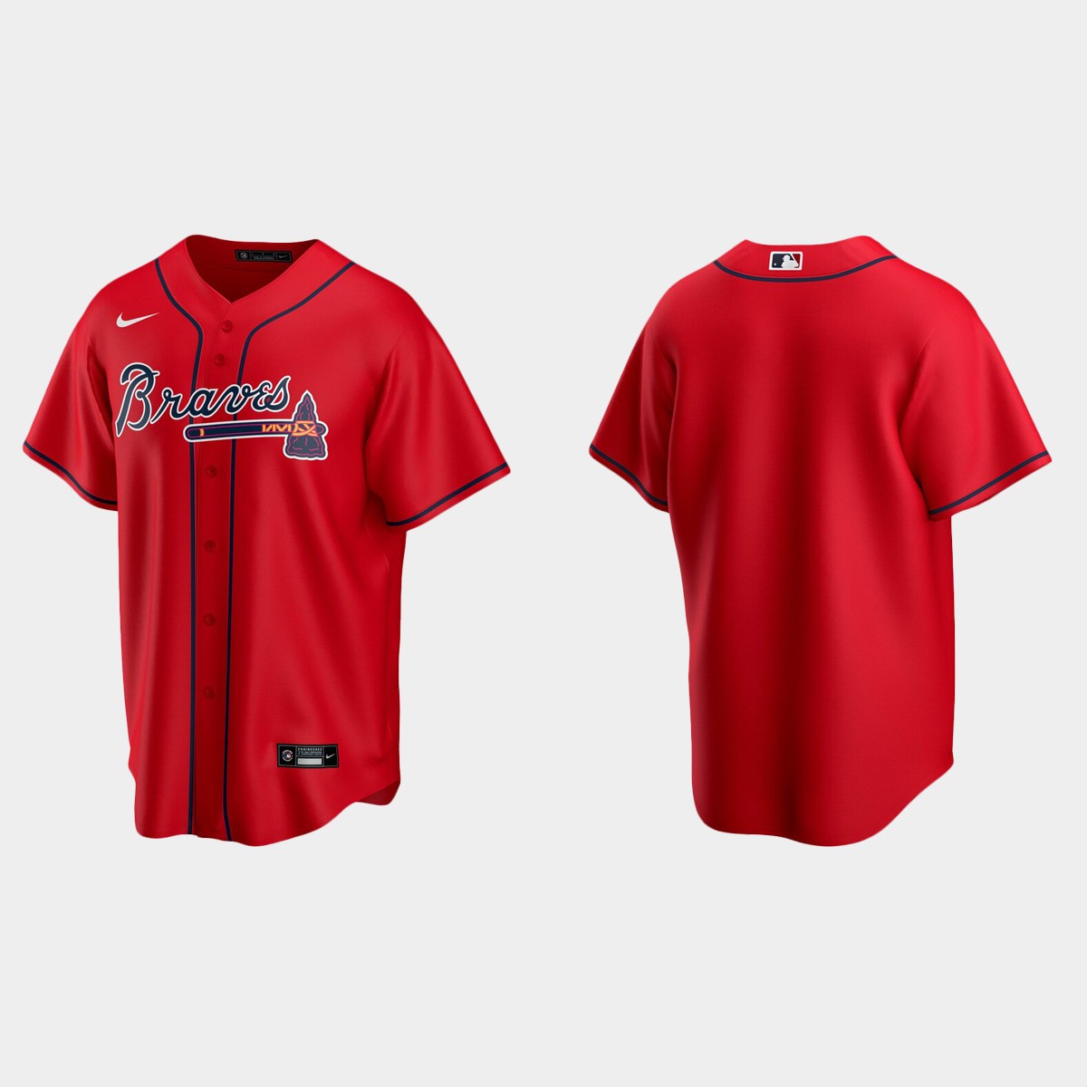 Atlanta Braves # Red 2020 Alternate Jersey