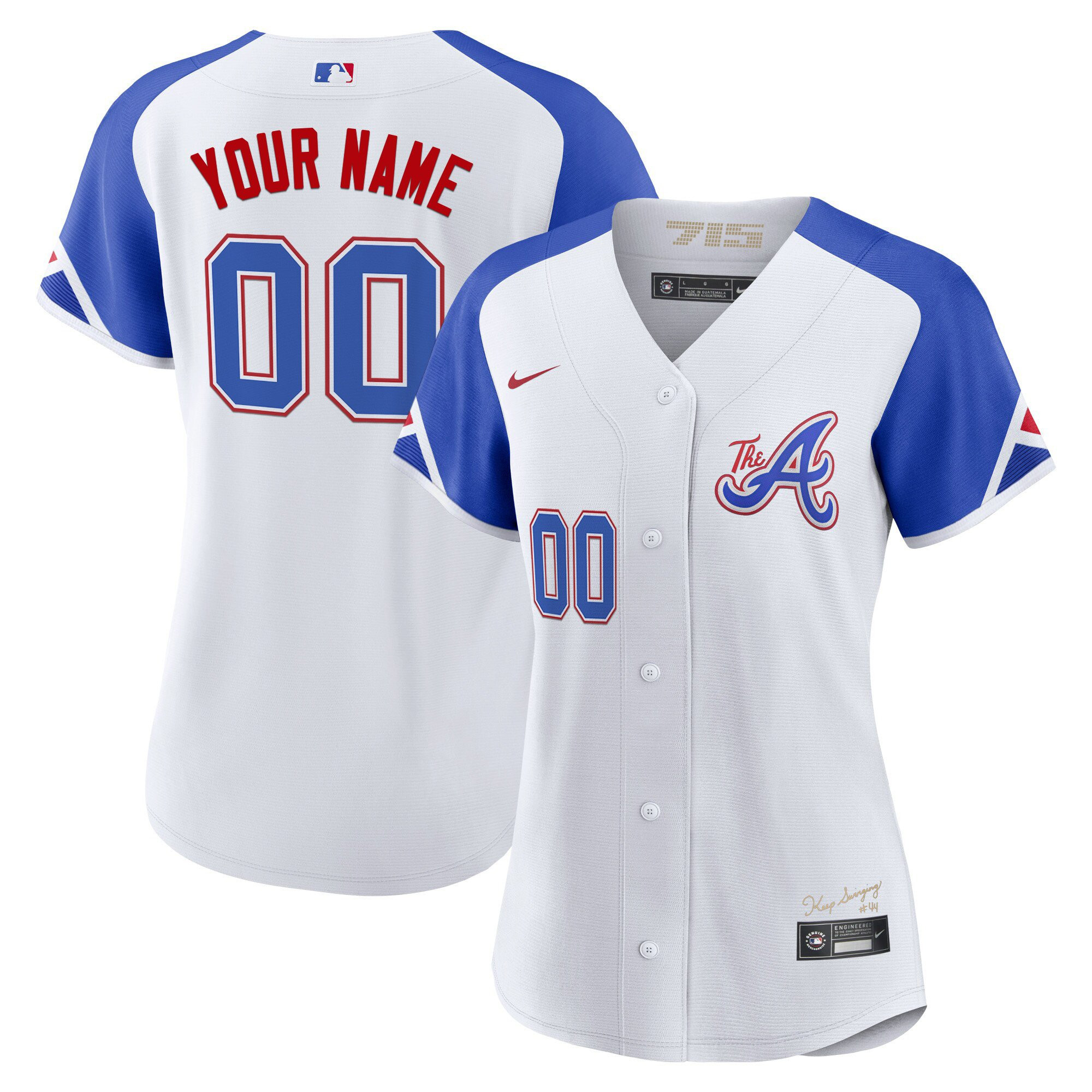 Atlanta Braves 2023 City Connect Custom Flex Base Jersey - All Stitched