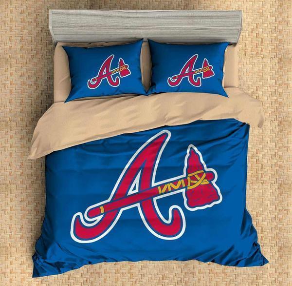 Atlanta Braves 3D Customized Duvet Cover Bedding Set