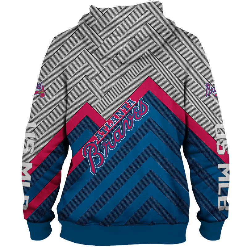 Atlanta Braves 3D Hoodie Gift For Fans Baseball For Fans MLB