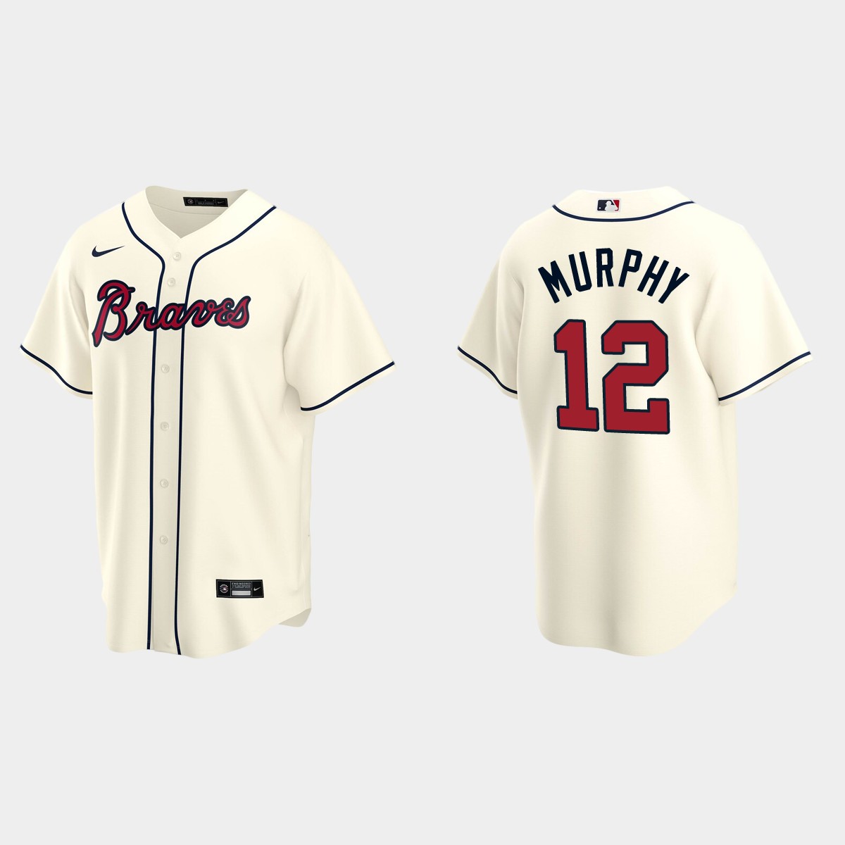 Atlanta Braves Sean Murphy Alternate Jersey - Cream