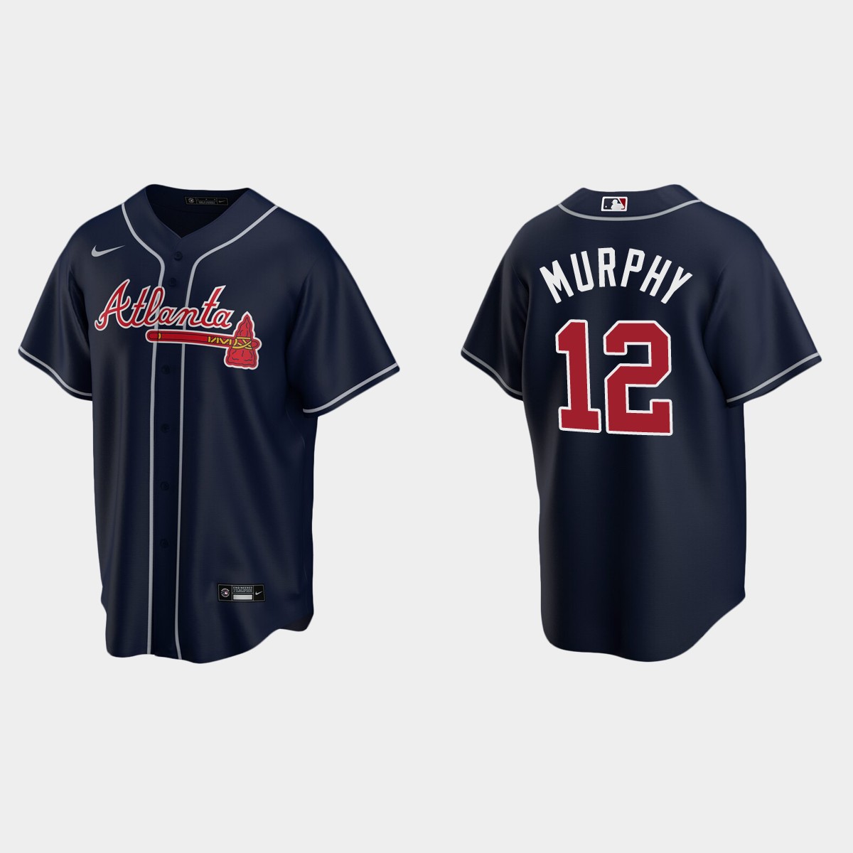 Atlanta Braves Sean Murphy Alternate Jersey - Navy