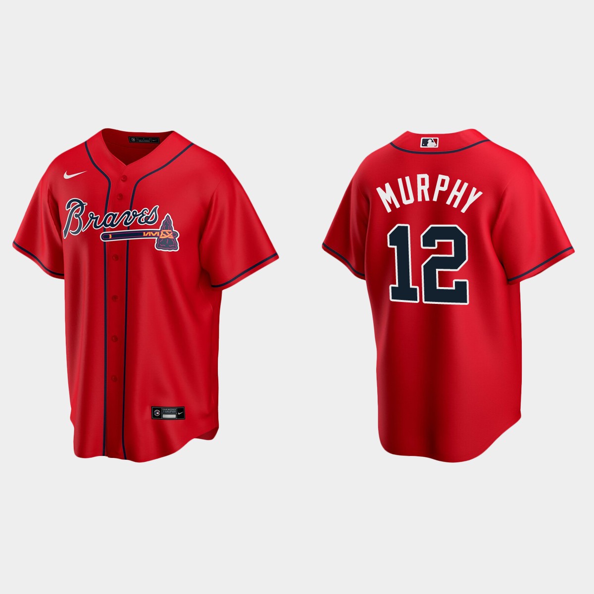 Atlanta Braves Sean Murphy Alternate Jersey - Red