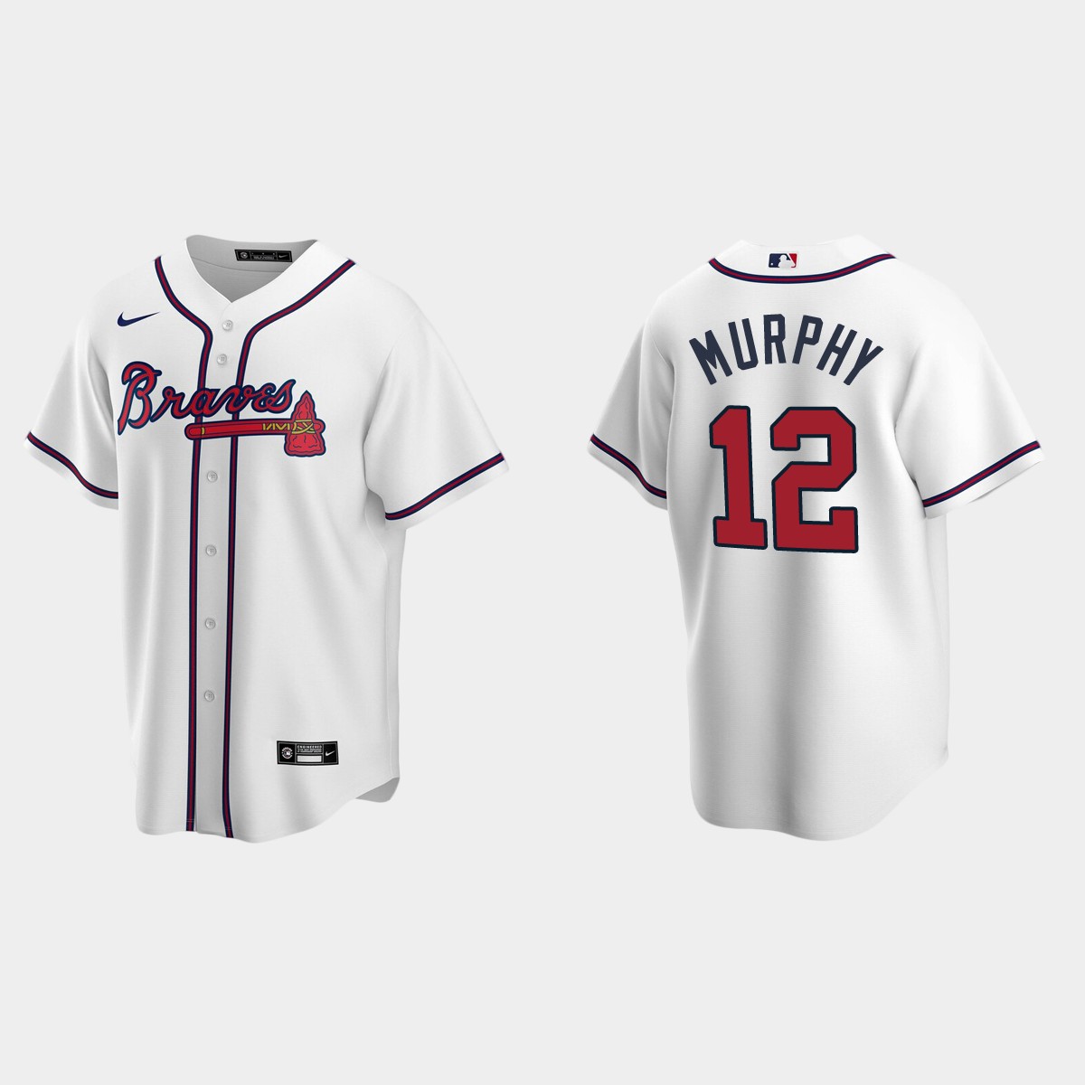 Atlanta Braves Sean Murphy Home Jersey - White