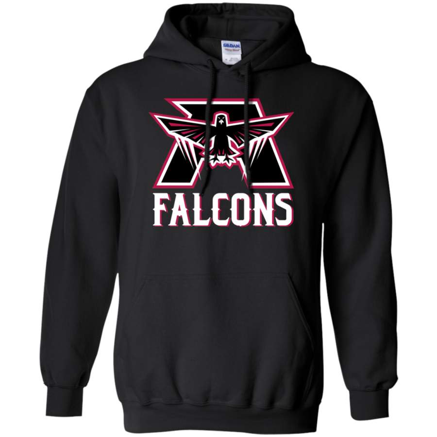 Atlanta Falcons – Atlanta Falcons Logo 1 G185 Gildan Pullover Hoodie