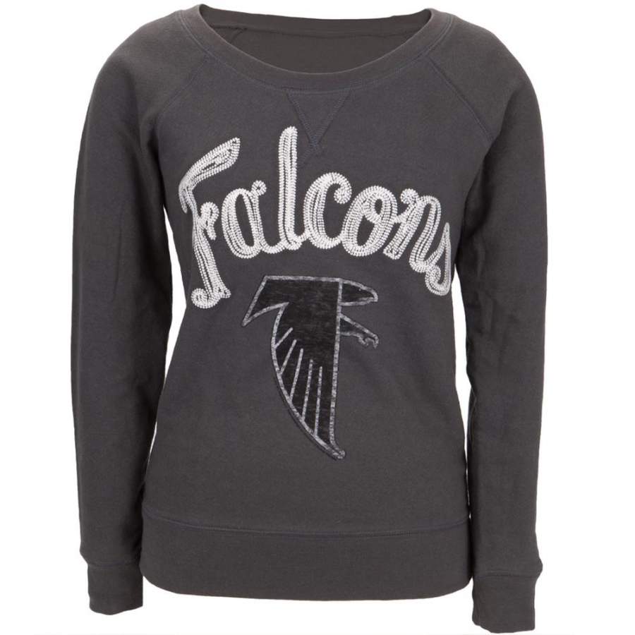 Atlanta Falcons – Field Goal Juniors Wide Neck Sweatshirt