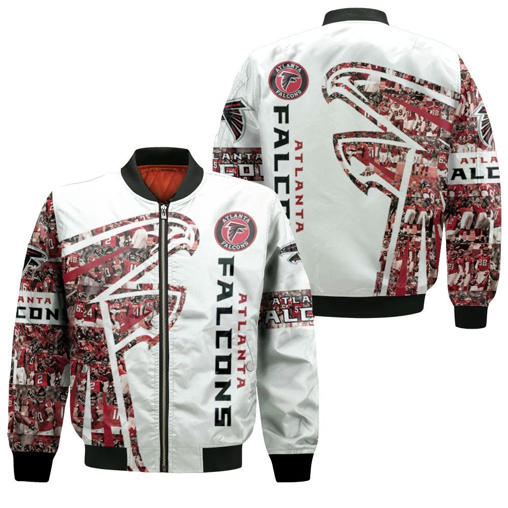 Atlanta Falcons 3D Jersey Bomber Jacket