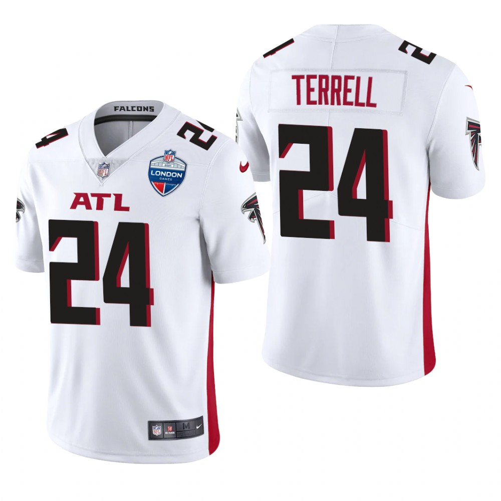 Atlanta Falcons A.J. Terrell White Jersey Vapor Limited - Men's