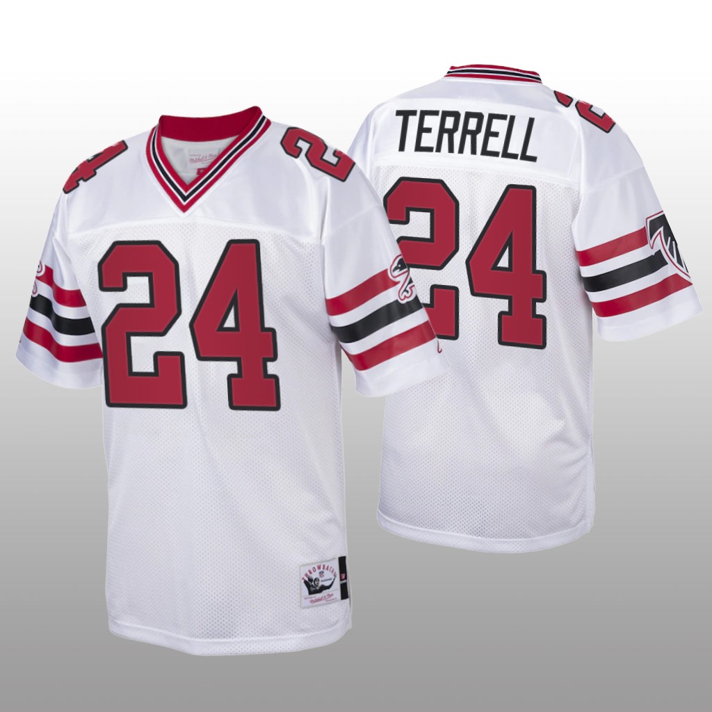 Atlanta Falcons A.J. Terrell White Throwback 1989 - Men's