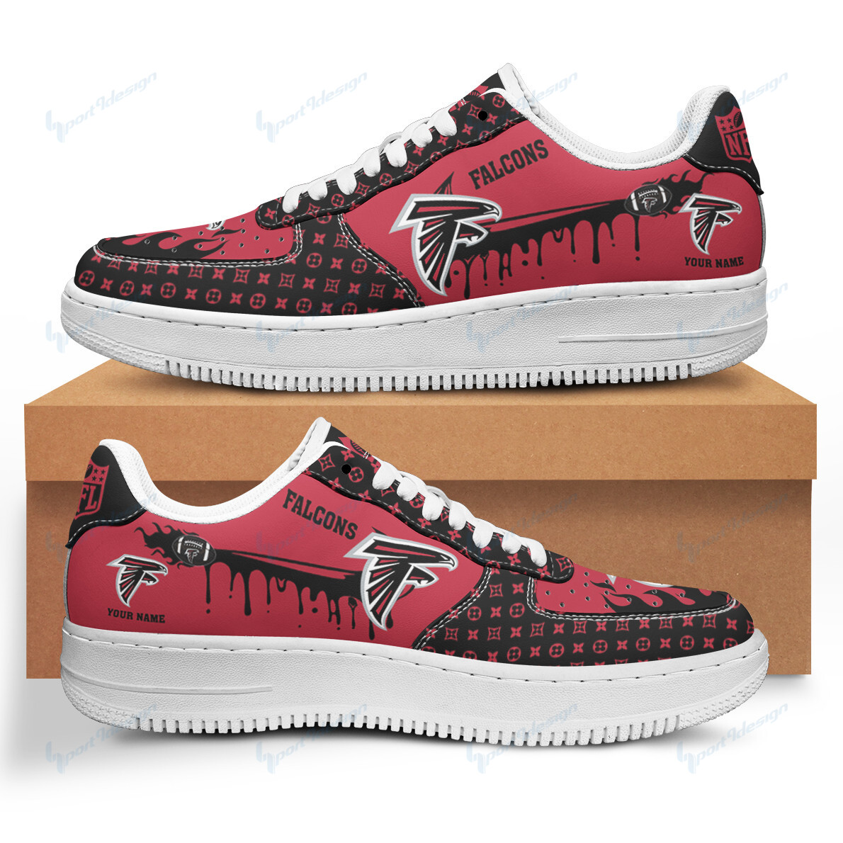 Atlanta Falcons Air Force 1 Shoes