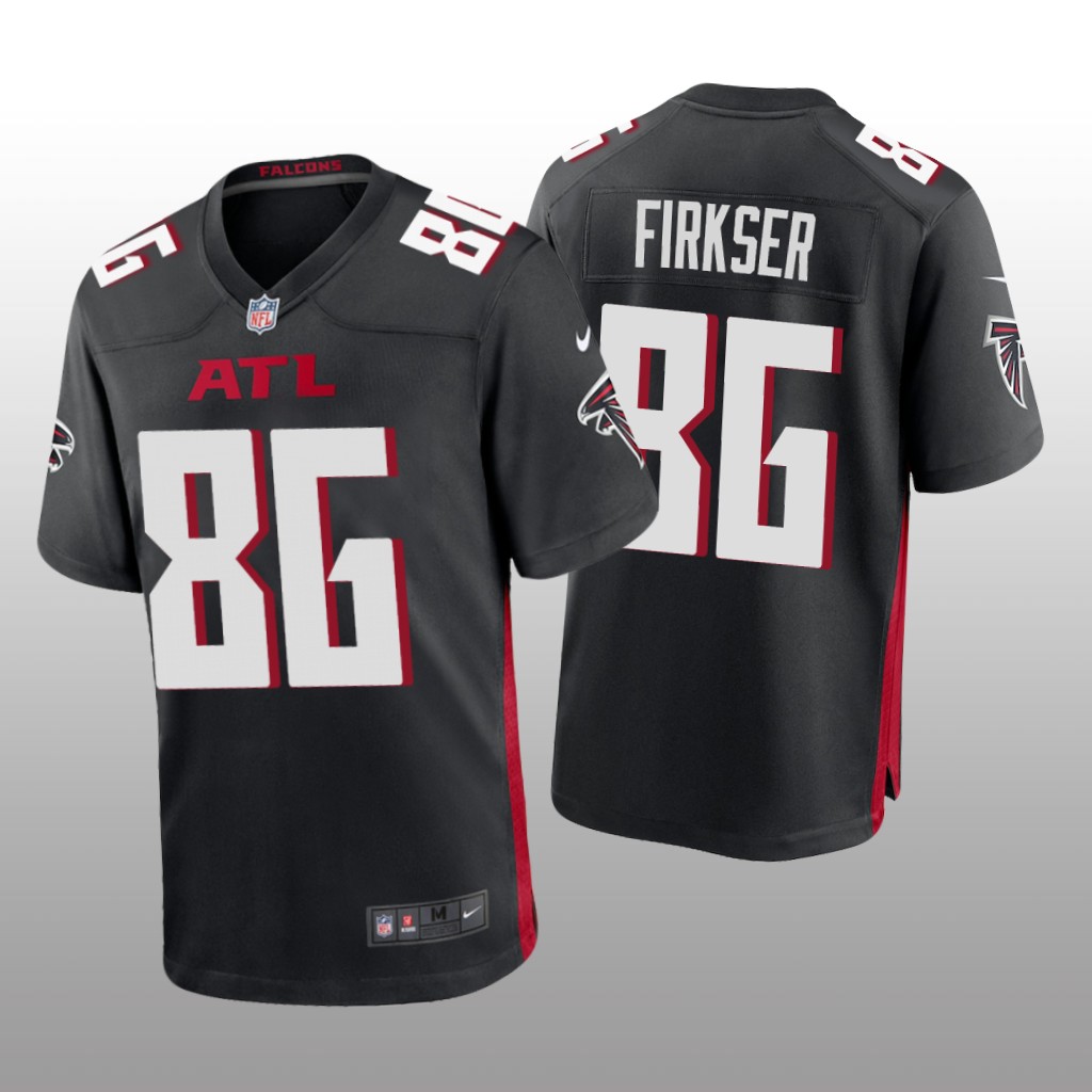 Atlanta Falcons Anthony Firkser Black Jersey Game - Men's