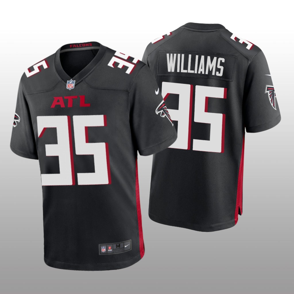 Atlanta Falcons Avery Williams Black Jersey Game - Men's