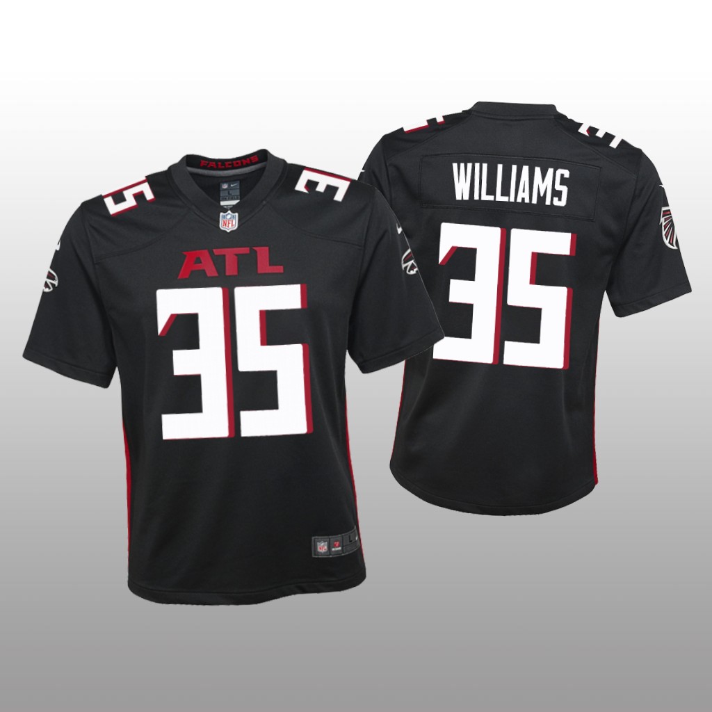 Atlanta Falcons Avery Williams Black Jersey Game - Youth
