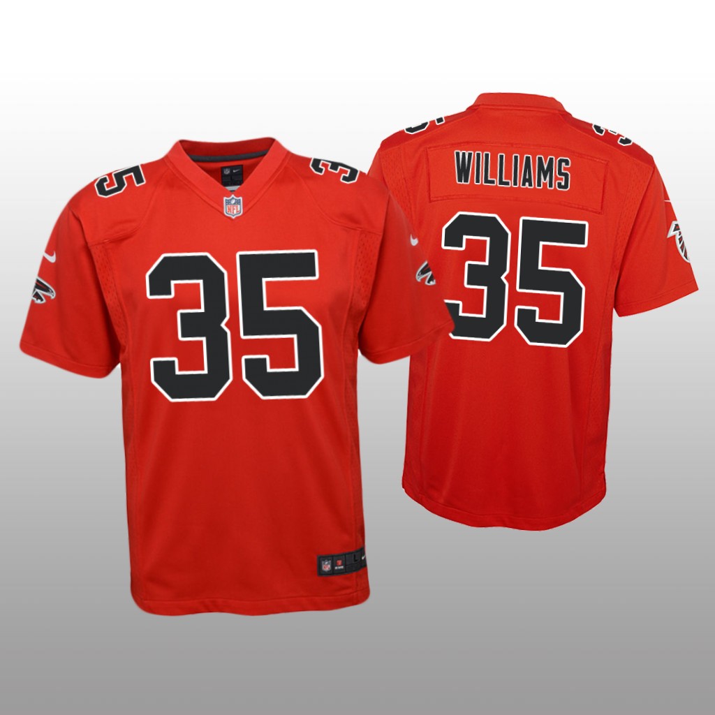 Atlanta Falcons Avery Williams Red Jersey Color Rush Game - Youth