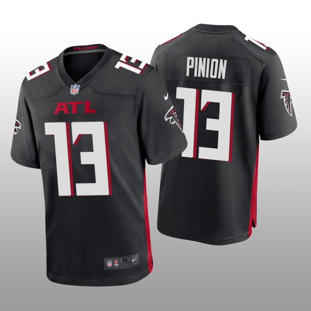 Atlanta Falcons Bradley Pinion Black Jersey Game - Men's