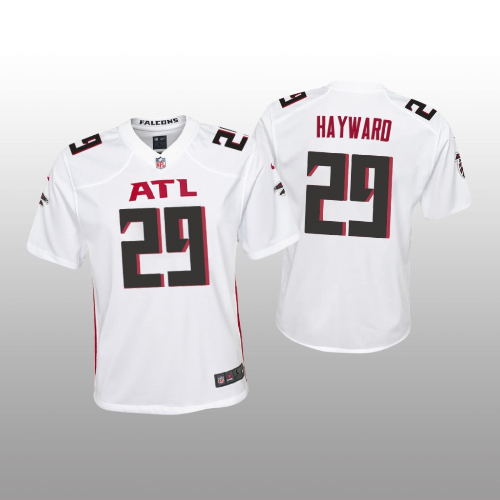 Atlanta Falcons Casey Hayward White Jersey Game - Youth