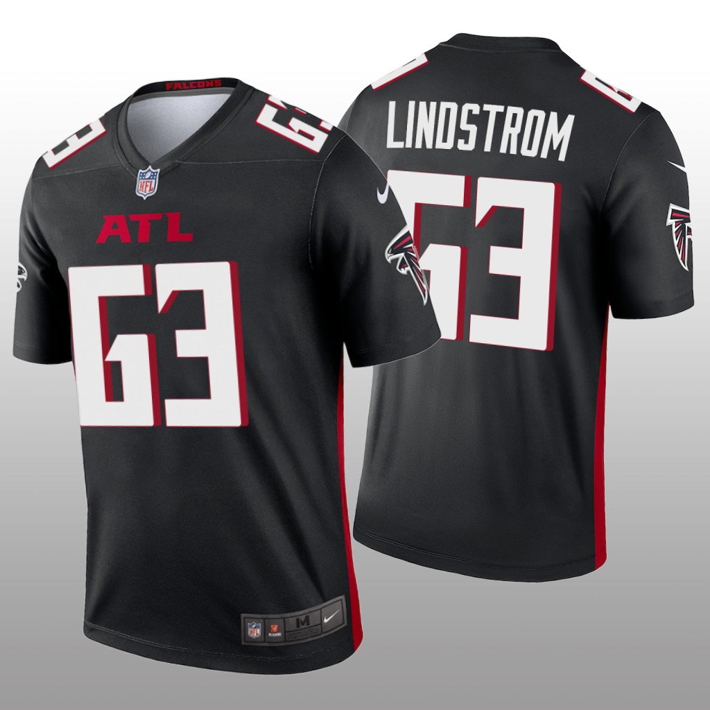Atlanta Falcons Chris Lindstrom Black Jersey Legend - Men's