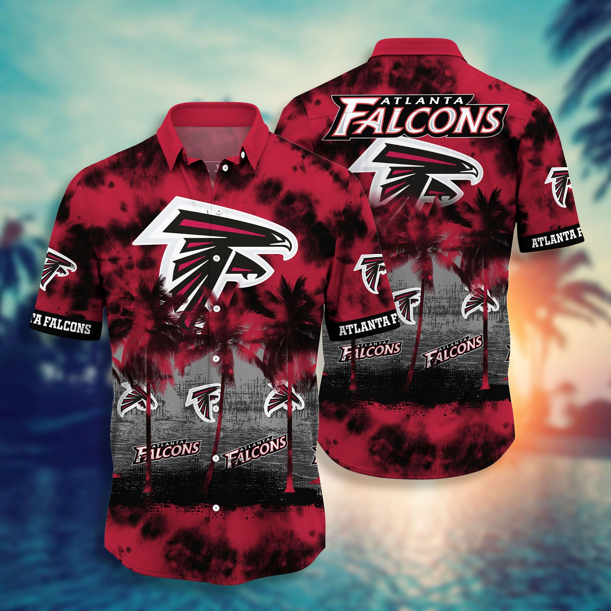 Atlanta Falcons Coconut Beach Summer Hawaiian Shirt