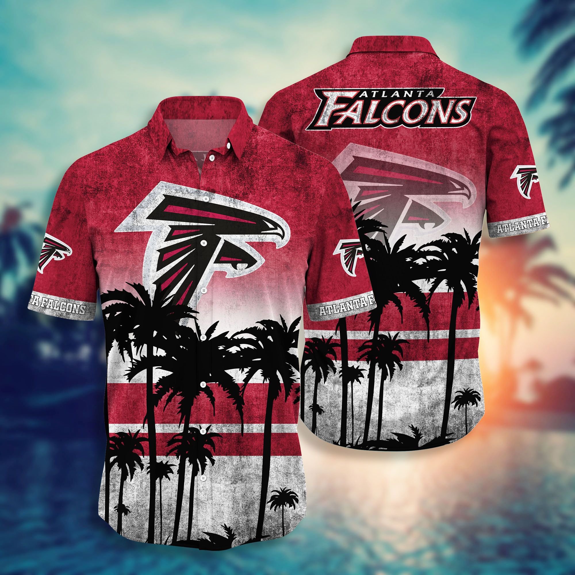 Atlanta Falcons Coconut Tropical Hawaiian Shirt