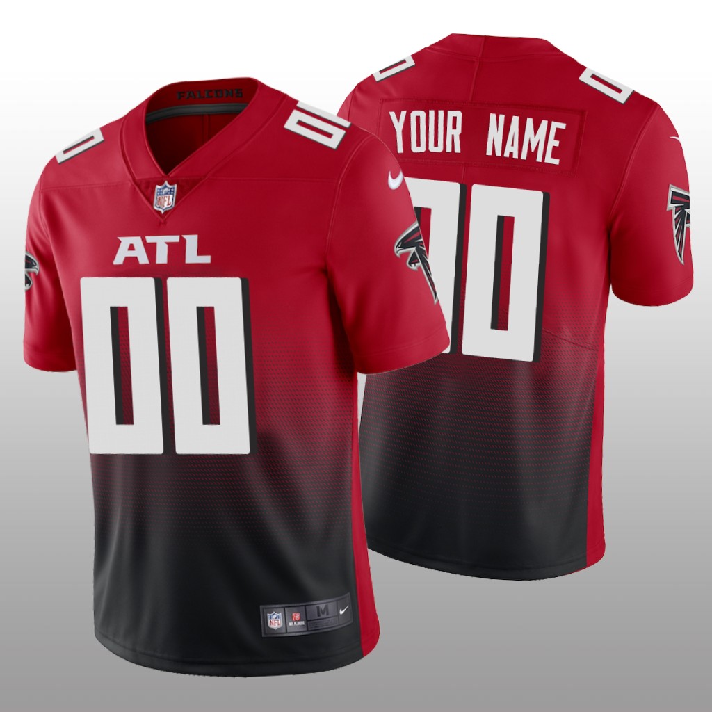 Atlanta Falcons Custom Red Jersey 2020 Vapor Limited - Men's