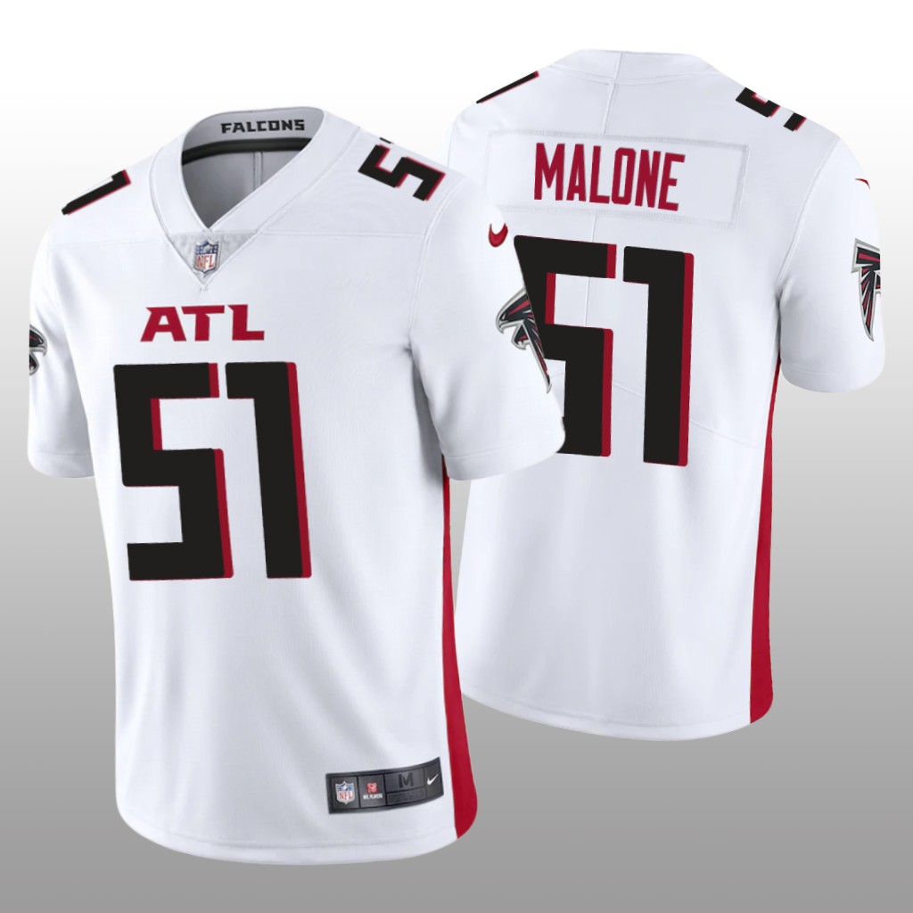 Atlanta Falcons DeAngelo Malone White Jersey Vapor Limited - Men's