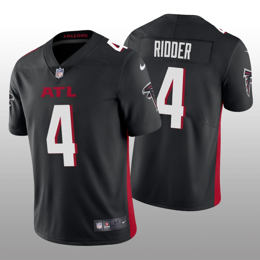 Atlanta Falcons Desmond Ridder Black Jersey Vapor Limited - Men's