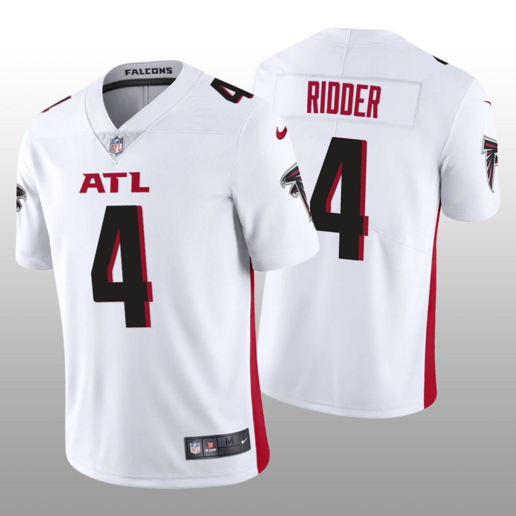 Atlanta Falcons Desmond Ridder White Jersey Vapor Limited - Men's