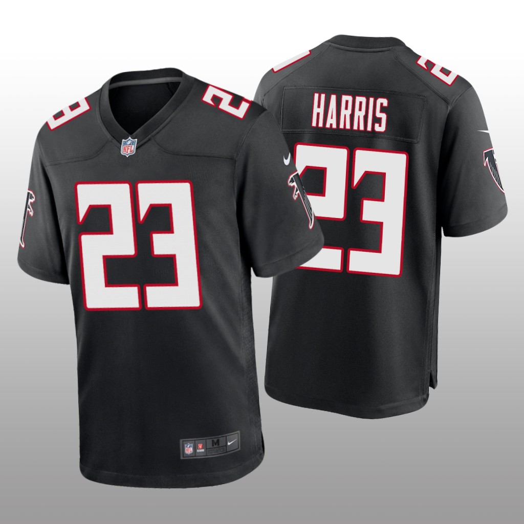 Atlanta Falcons Erik Harris Black Jersey Throwback Game - Men's