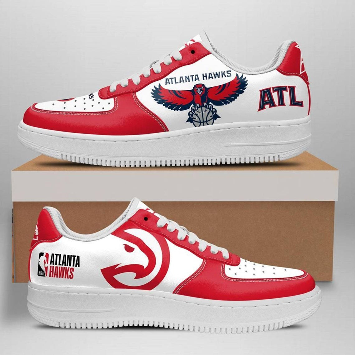 Atlanta Falcons Football Air Force 1 Shoes