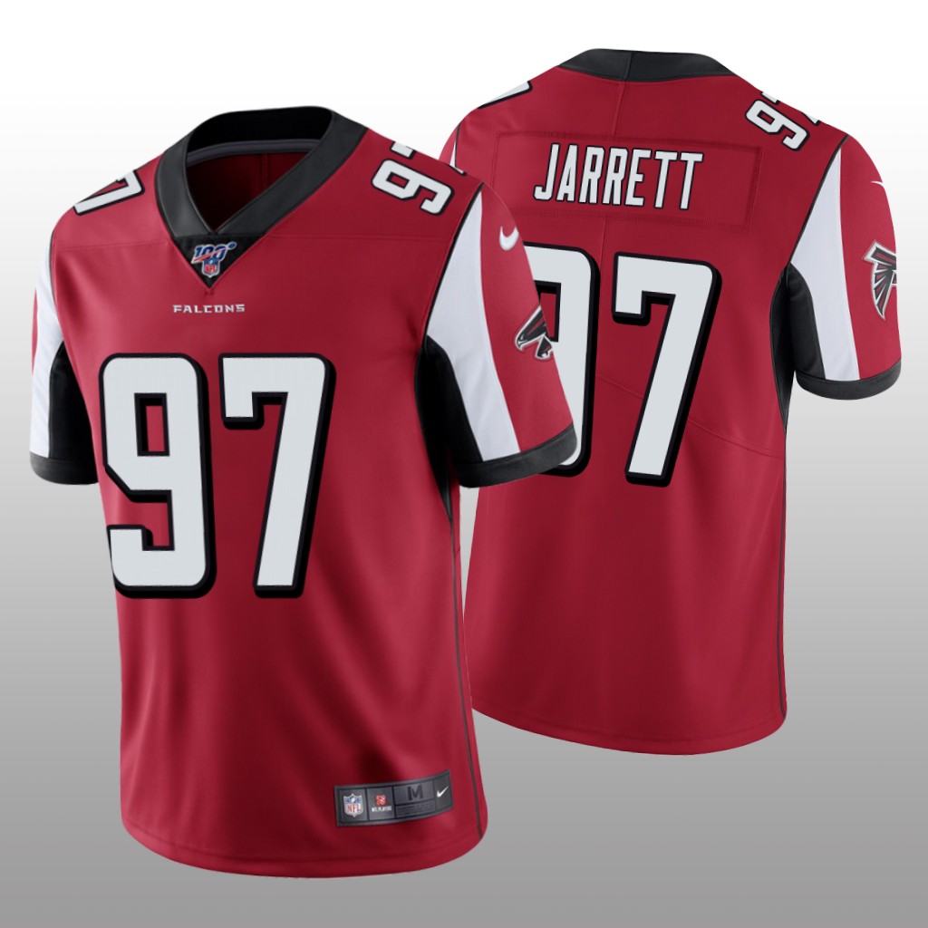 Atlanta Falcons Grady Jarrett Red Vapor Limited Jersey 100th Season - Men's