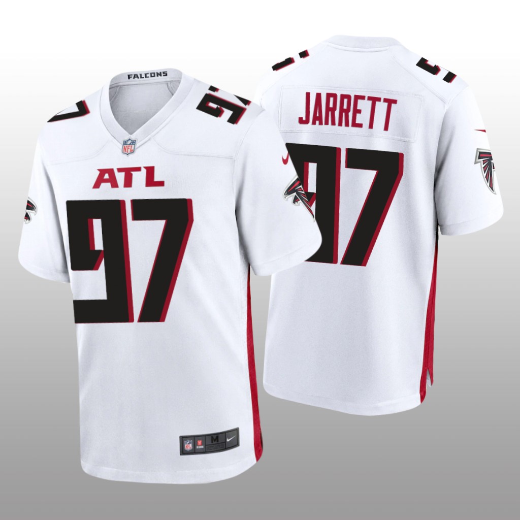 Atlanta Falcons Grady Jarrett White Jersey Game - Men's
