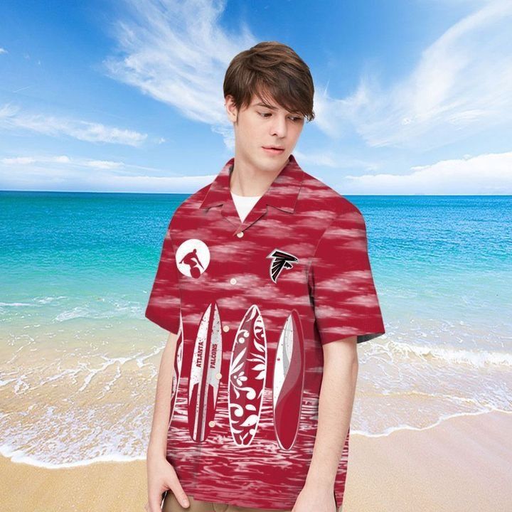Atlanta Falcons Hawaiian shirt And Beach