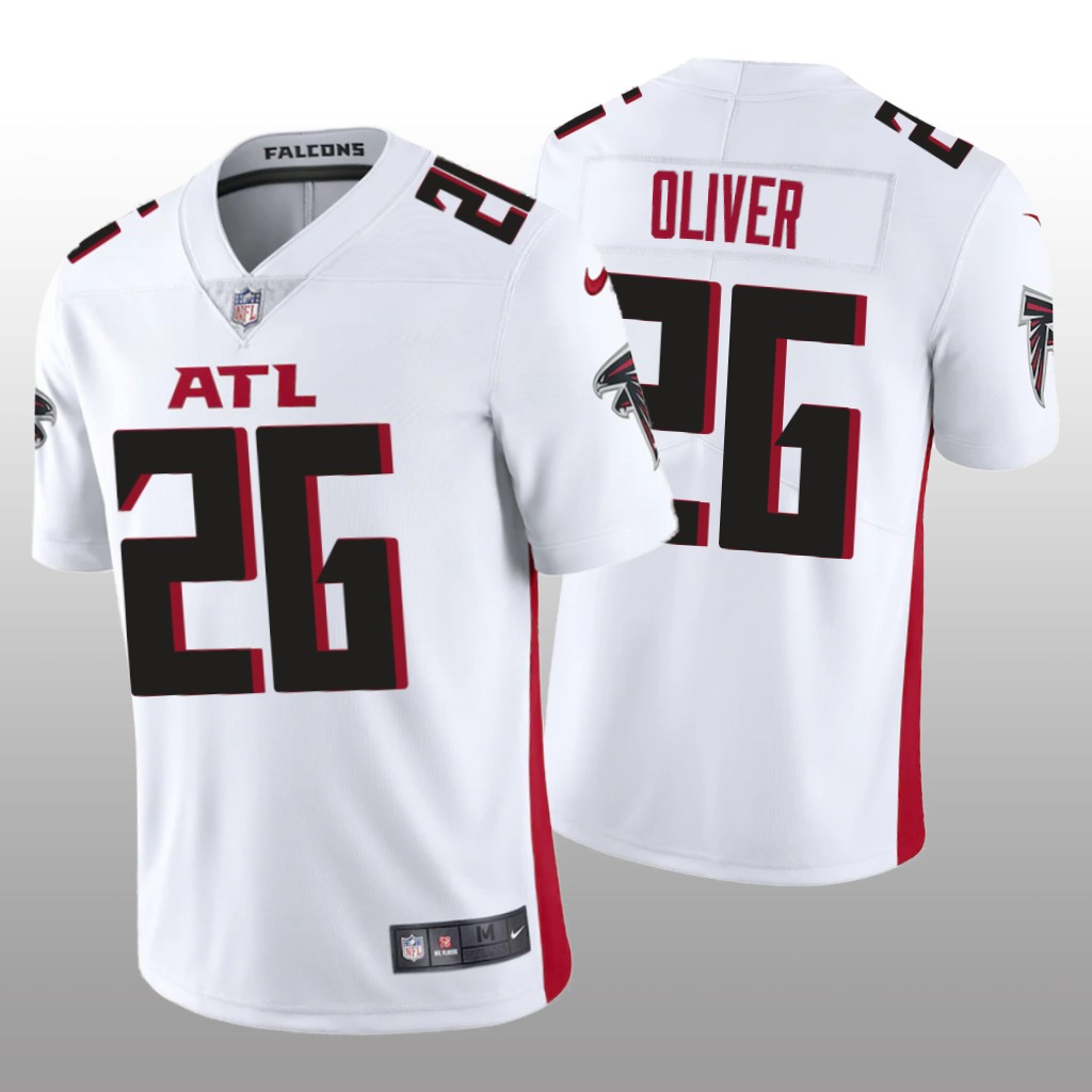 Atlanta Falcons Isaiah Oliver White Jersey 2020 Vapor Limited - Men's