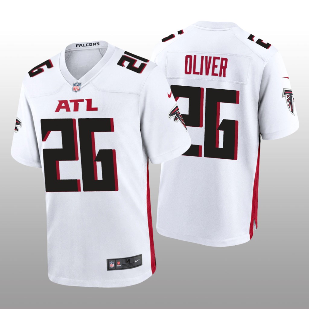 Atlanta Falcons Isaiah Oliver White Jersey Game - Men's
