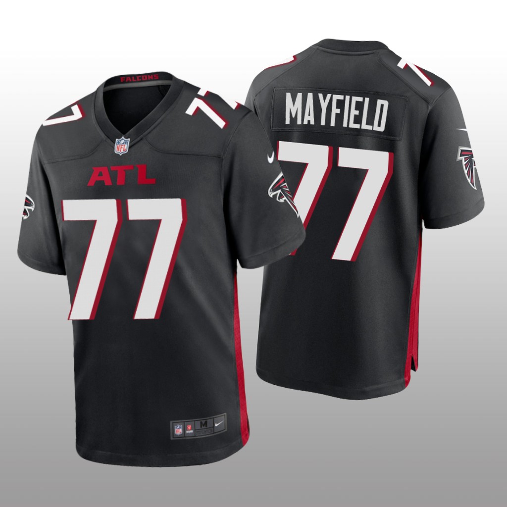 Atlanta Falcons Jalen Mayfield Black Jersey Game - Men's