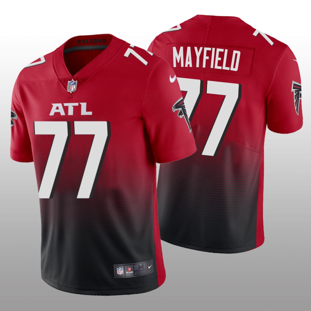 Atlanta Falcons Jalen Mayfield Red Jersey Vapor Limited - Men's