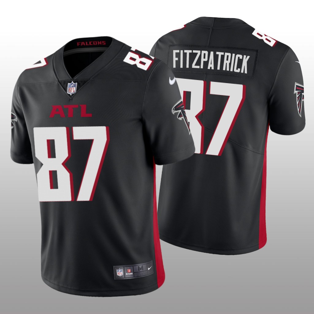 Atlanta Falcons John FitzPatrick Black Jersey Vapor Limited - Men's