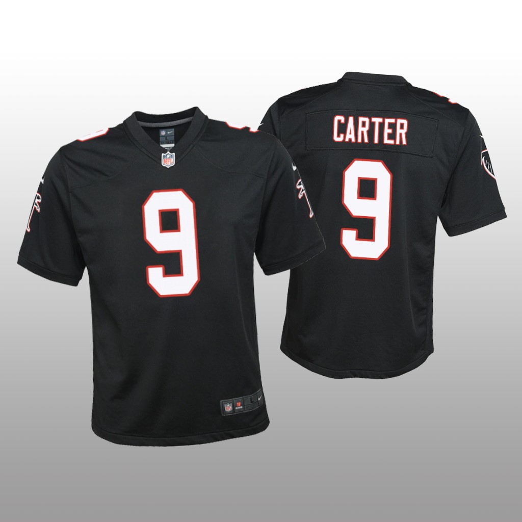 Atlanta Falcons Lorenzo Carter Black Jersey Throwback Game - Youth