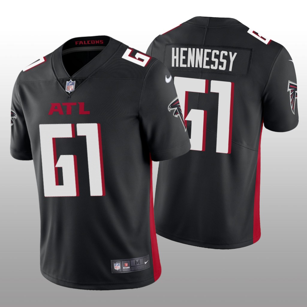 Atlanta Falcons Matt Hennessy Black Jersey Vapor Limited - Men's